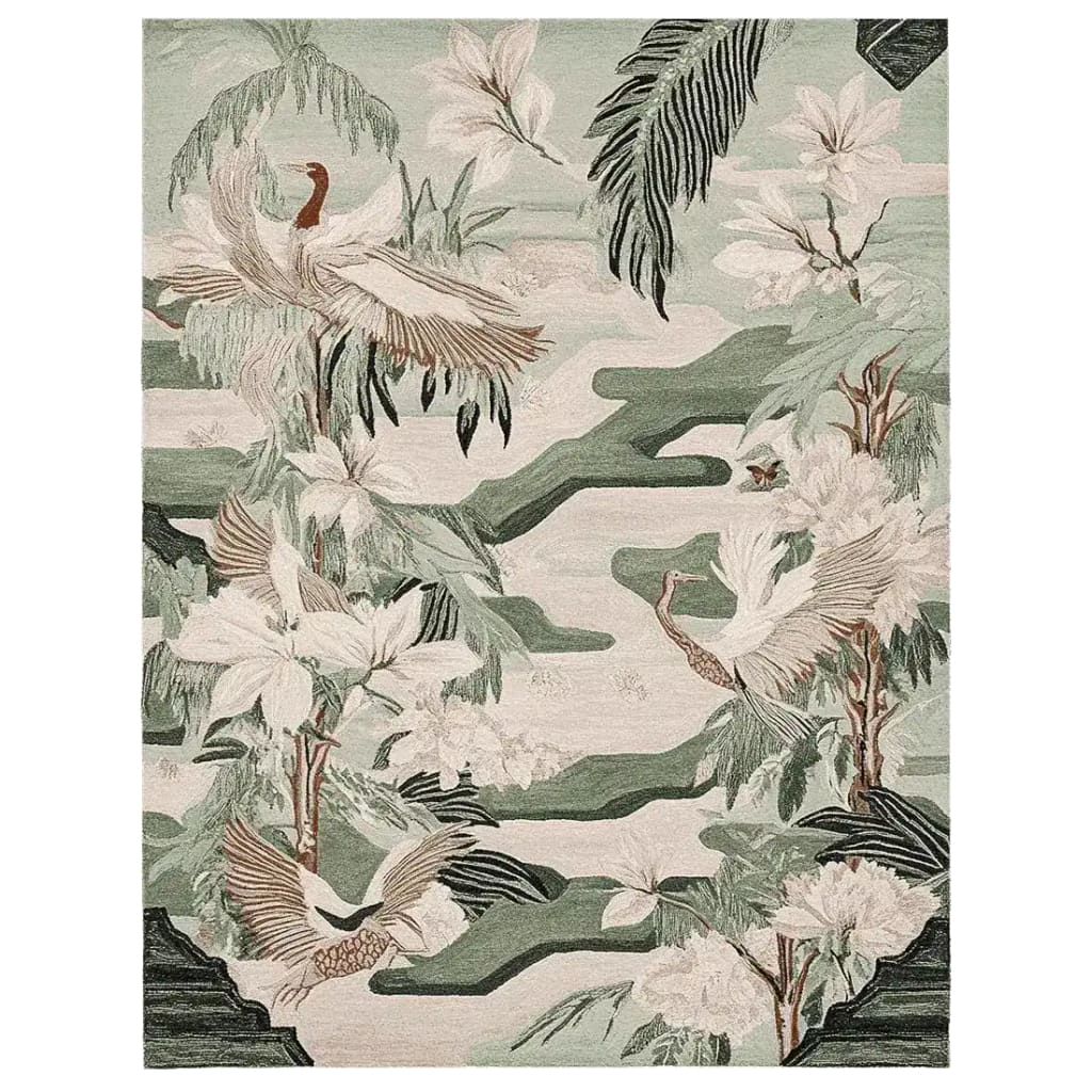 Land of Gentle Flight Hand Tufted Rug