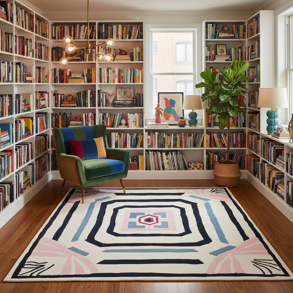 Lucid Growth Totem Hand Tufted Rug