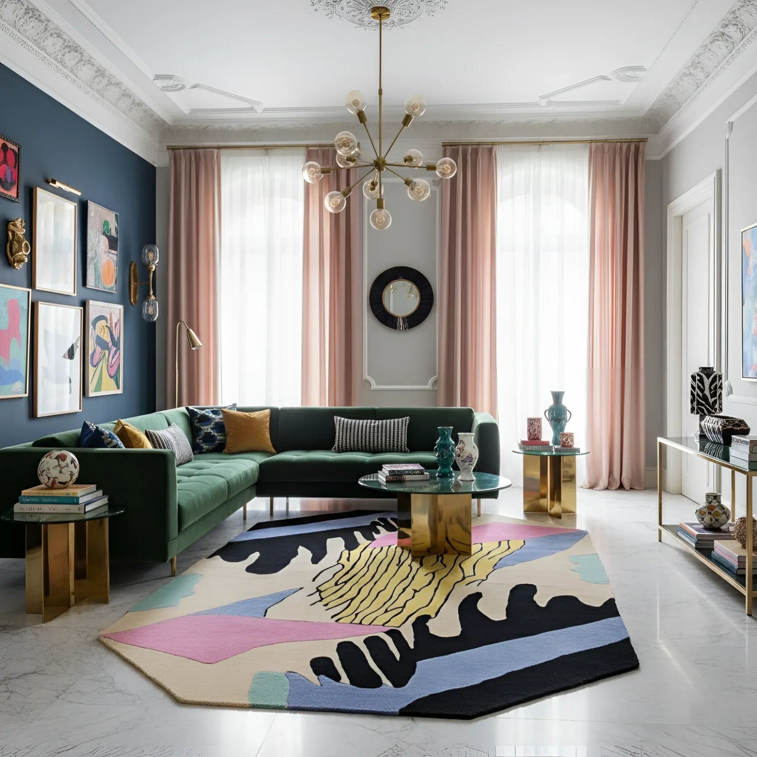 Lush Lines Hand Tufted Rug