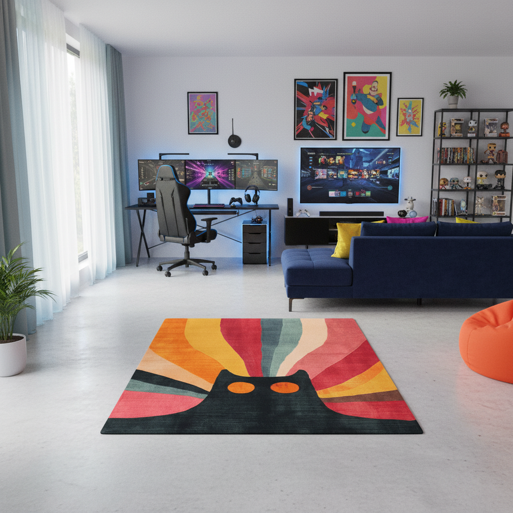 Maximal Mood Hand Tufted Rug