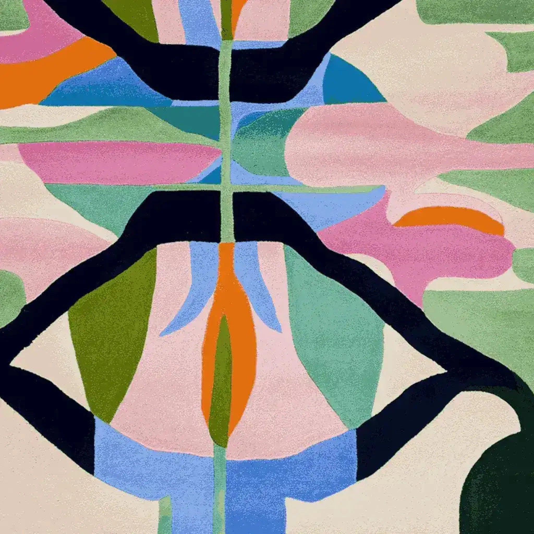1001 Knots Bloomscape Flow Rug