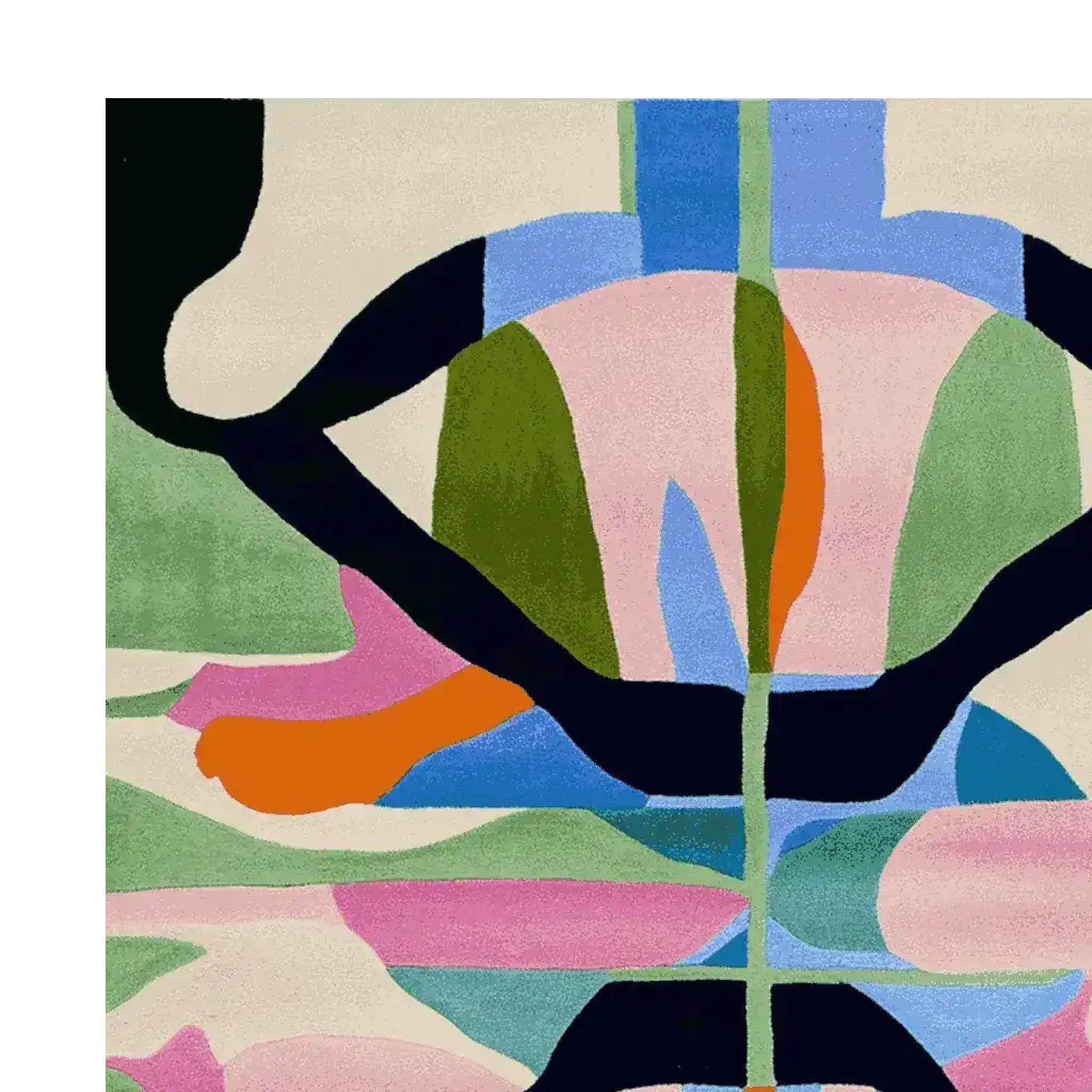 1001 Knots Bloomscape Flow Rug - Thumbnail 5