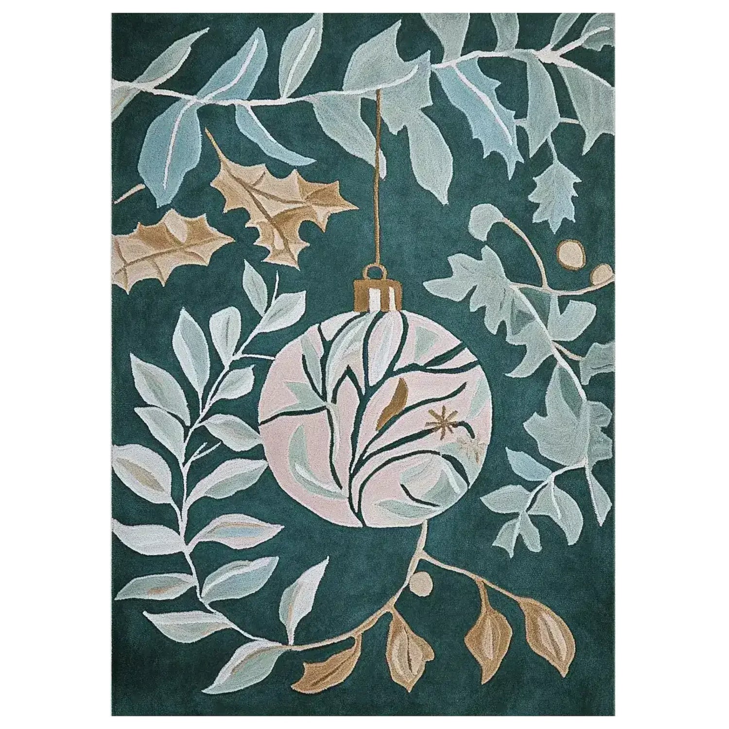 Mistletoe Magic Hand Tufted Rug