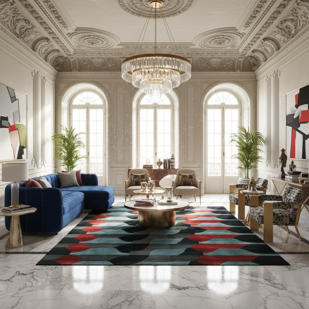 Modern Sync Hand Tufted Rug