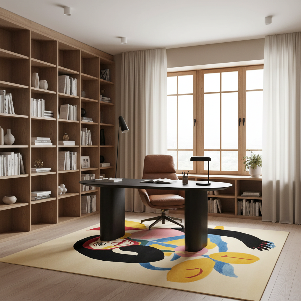 Monkey Spirit Hand Tufted Rug