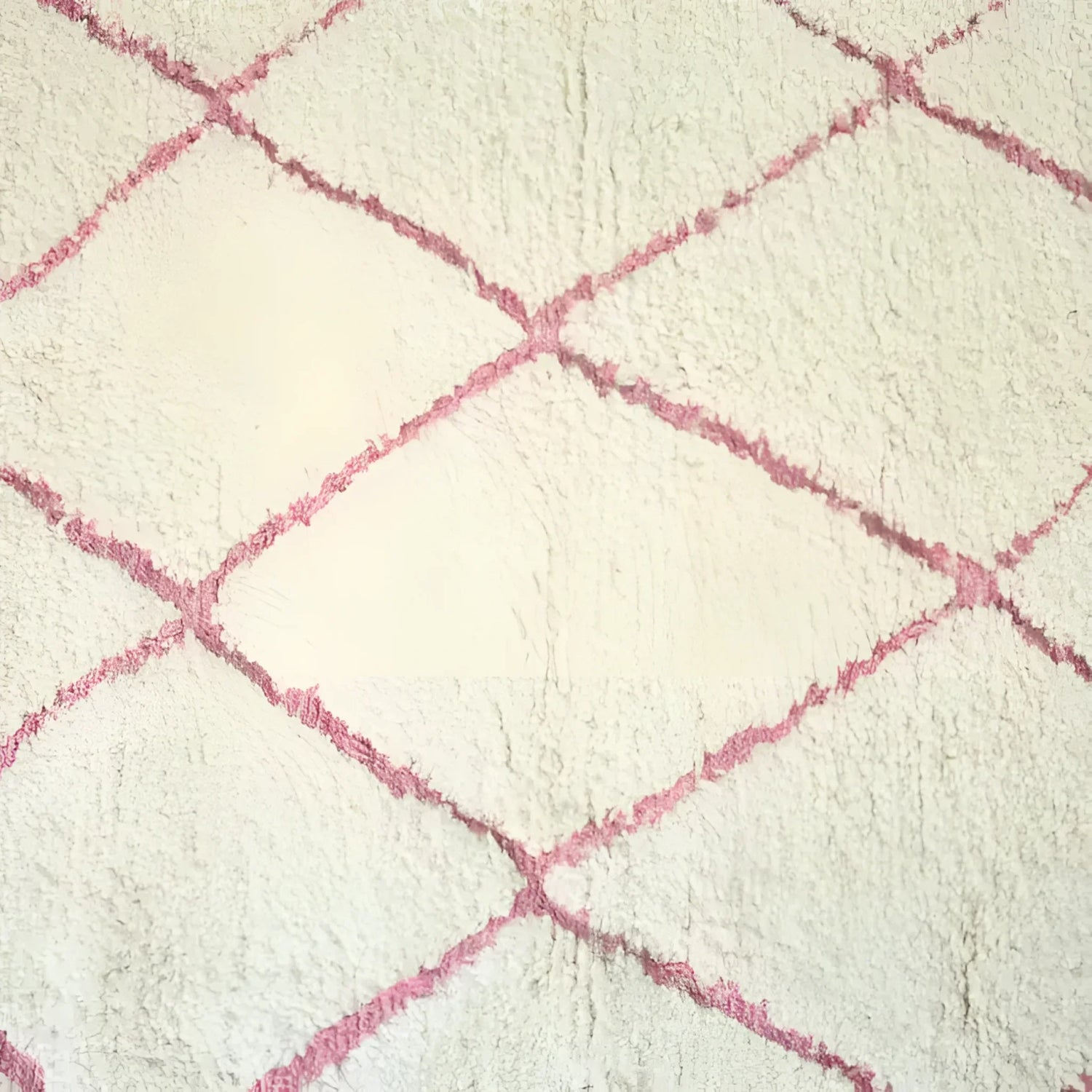 Moroccan Pink Beni Ouarain Classic Area Rug