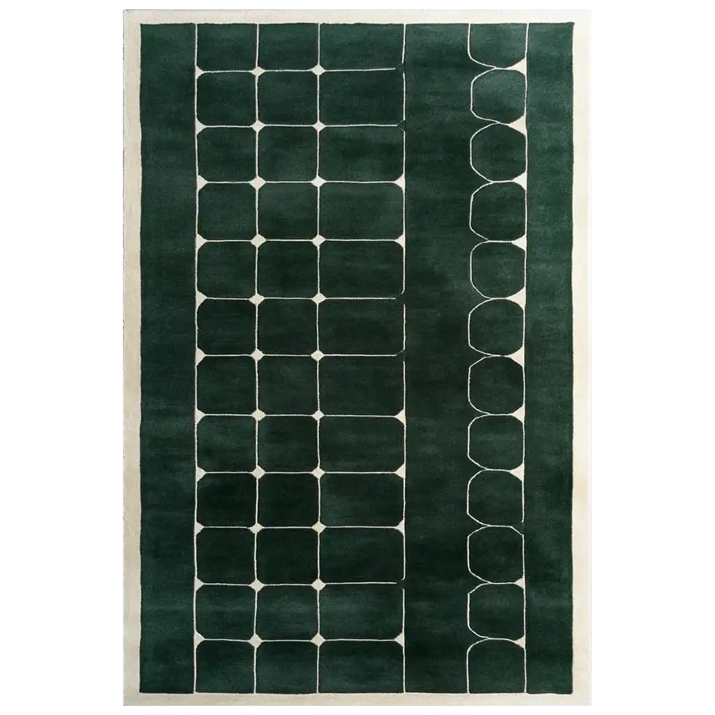 Mosiac Haven Hand Tufted Wool Rug