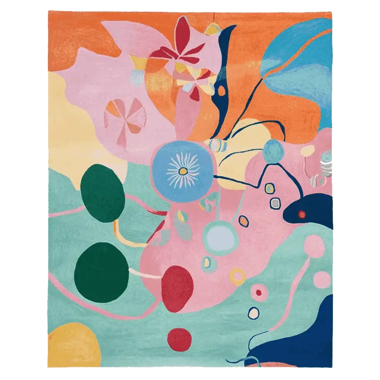 Multiform Madness Hand Tufted Rug