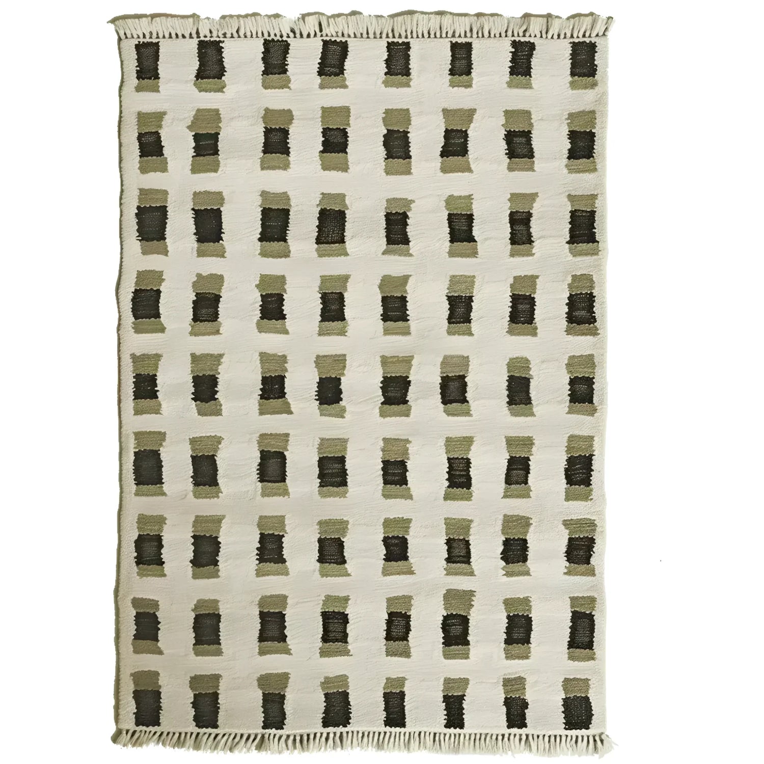 Muted Motion Hand Knotted Rug