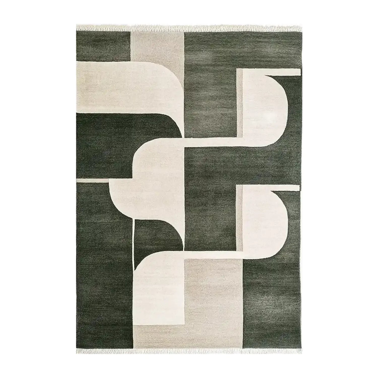 Mystic Convergence Knotted Wool Rug