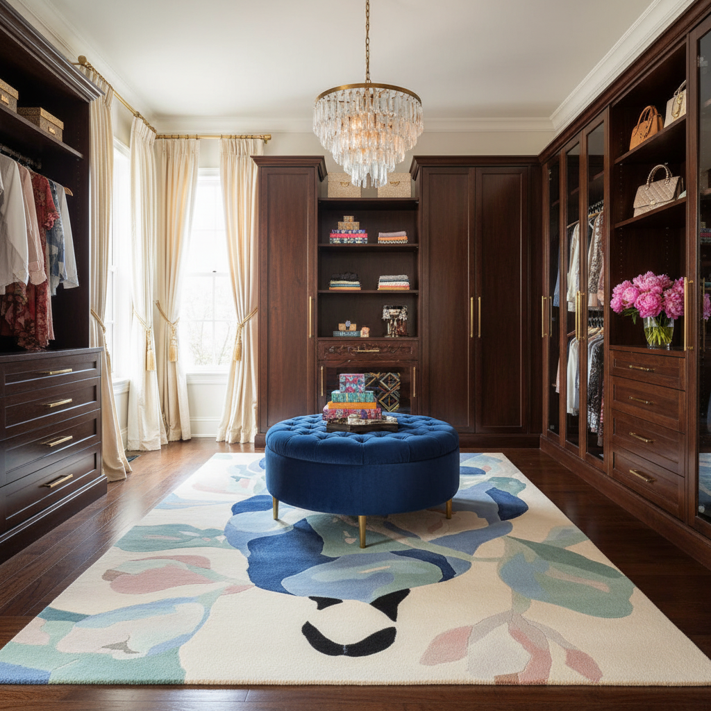 Mystic Garden Gaze Hand Tufted Rug