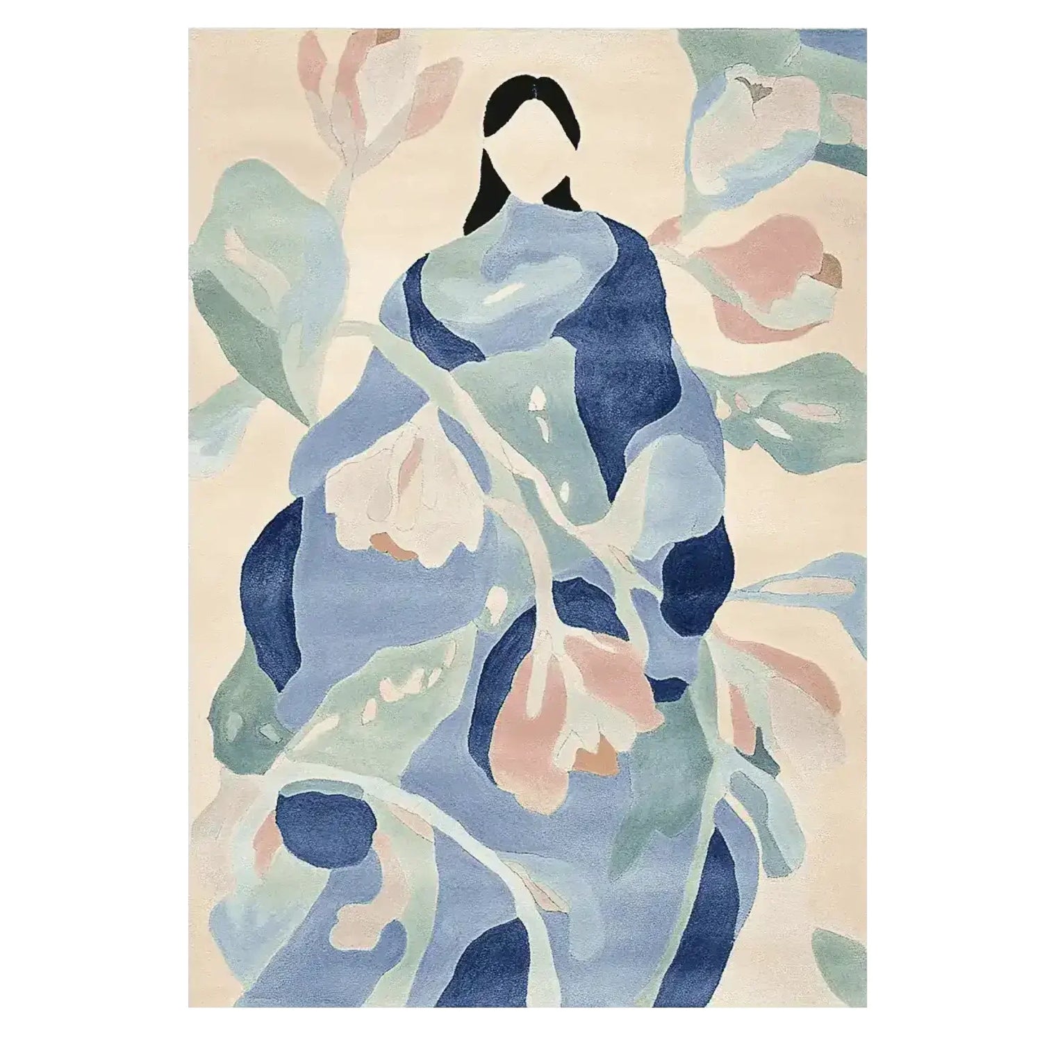 Mystic Garden Gaze Hand Tufted Rug
