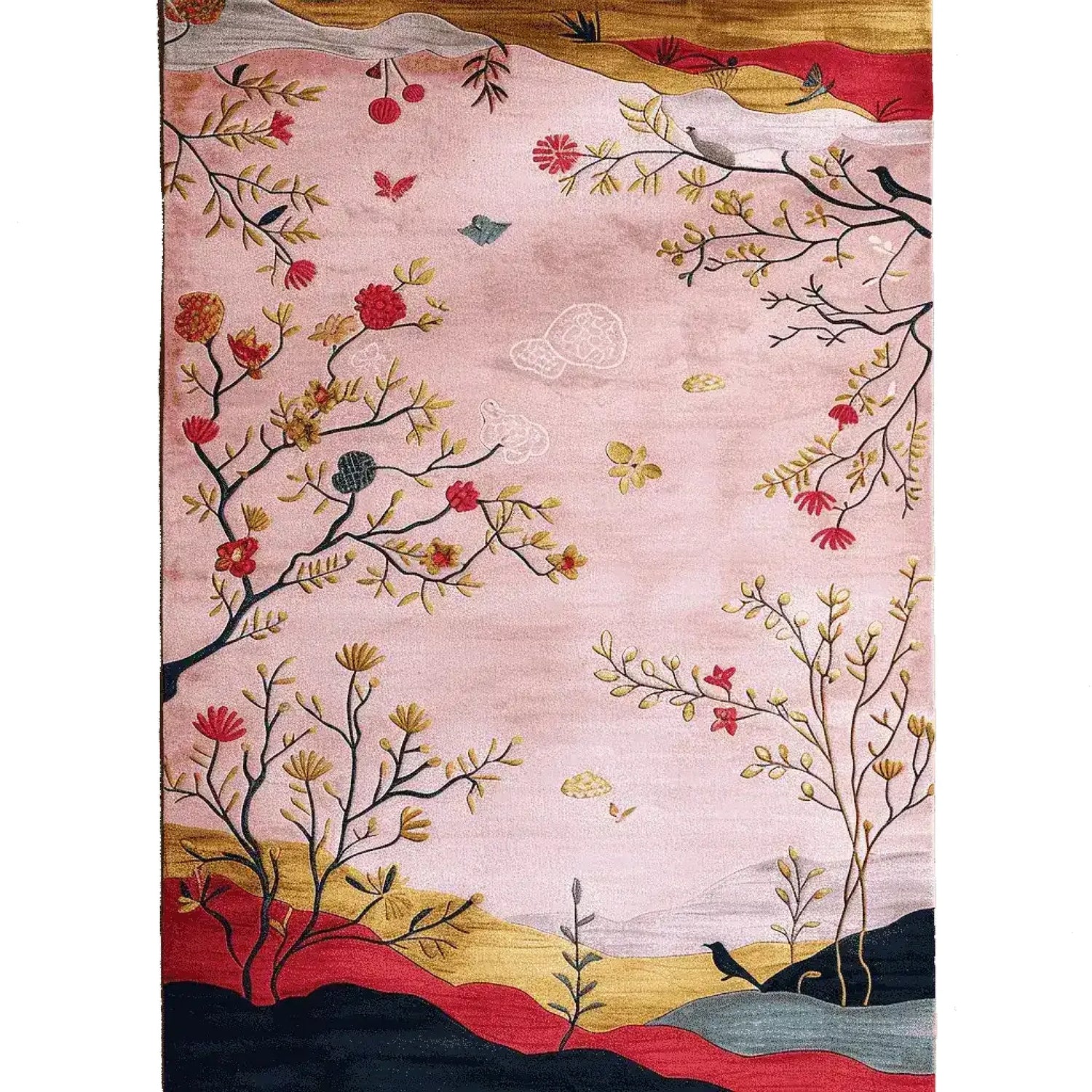 Mystic Valley Bloom Hand Tufted Rug