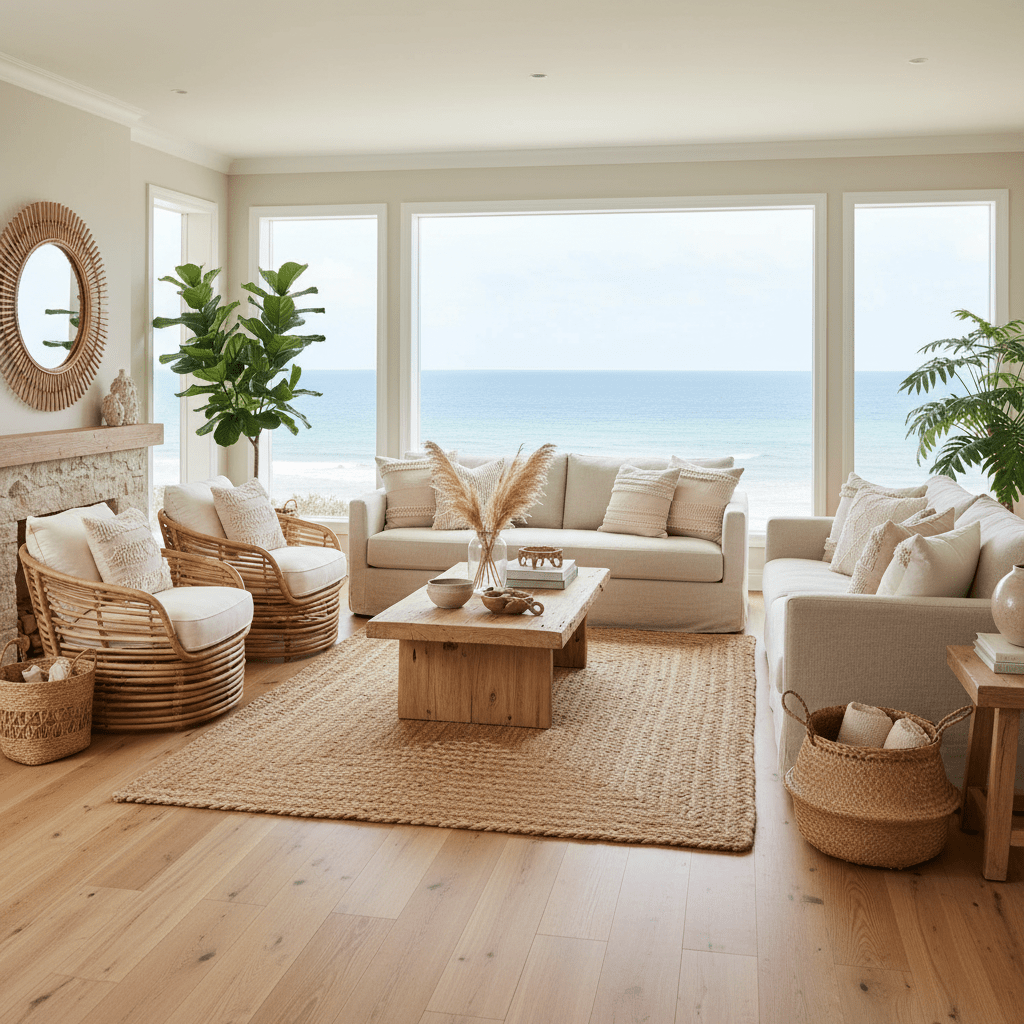 Natural Braided Rectangular Jute Rug