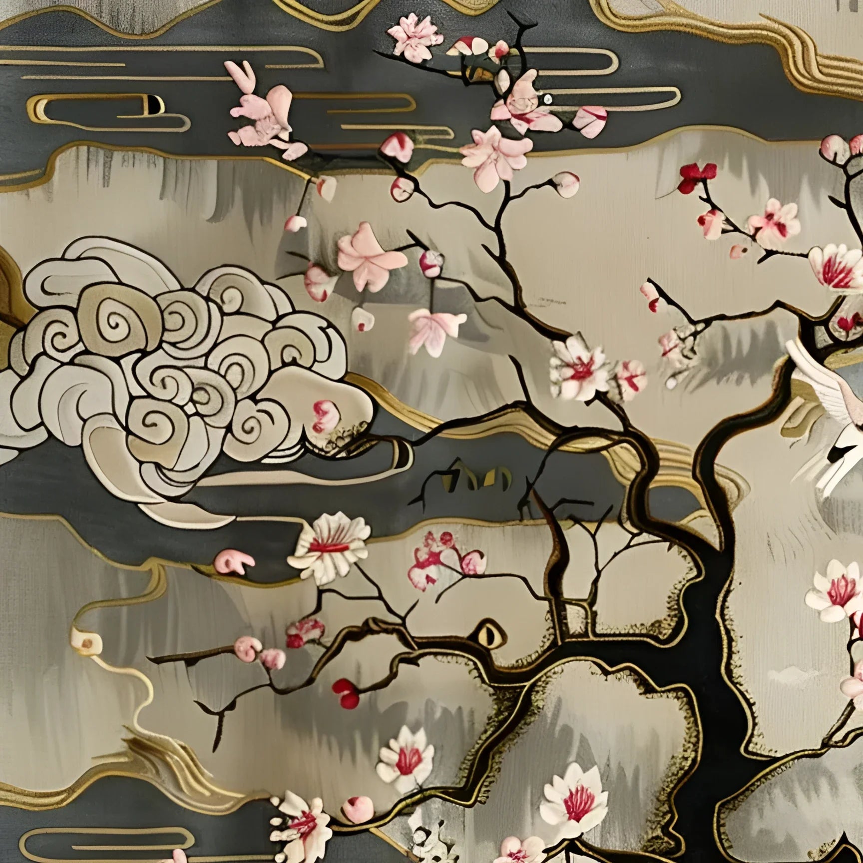 Nature Tapestry Hand Tufted Rug