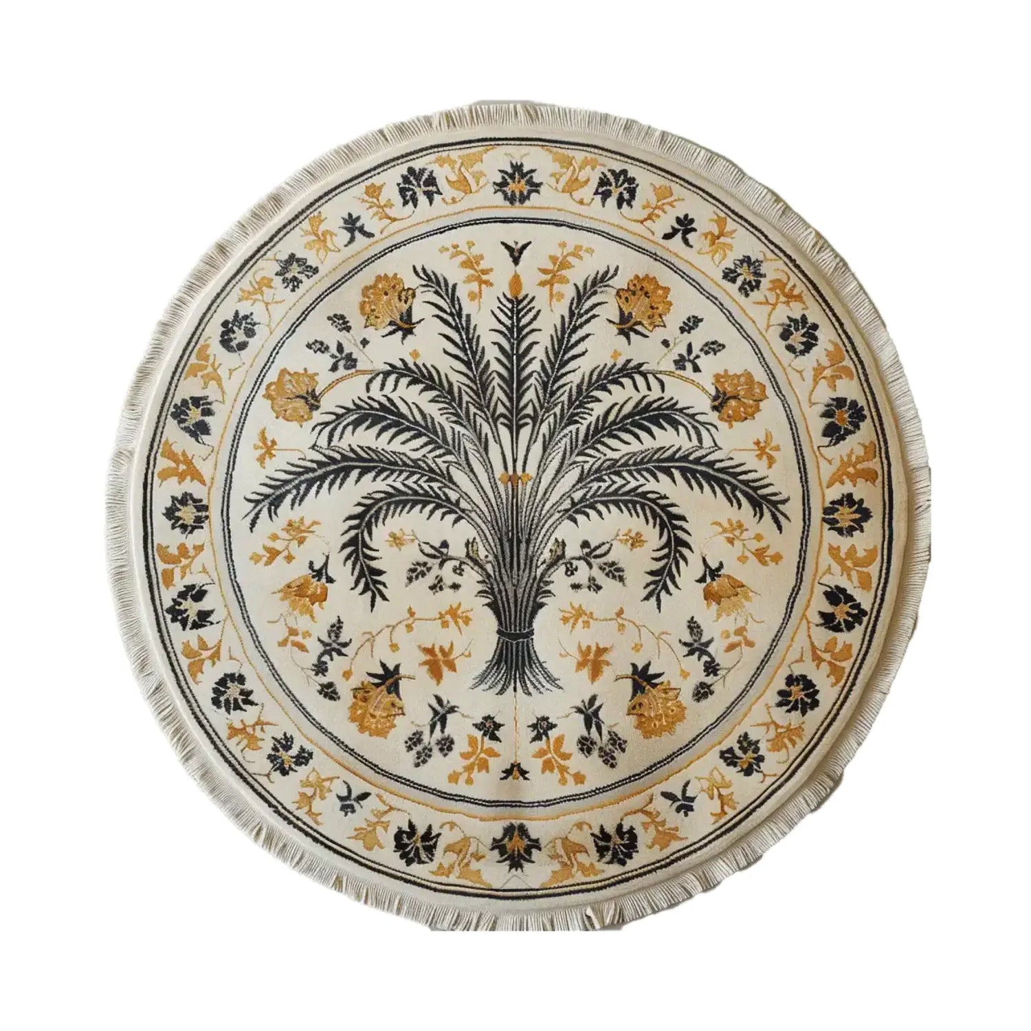 Oasis Embrace Knotted Wool Rug