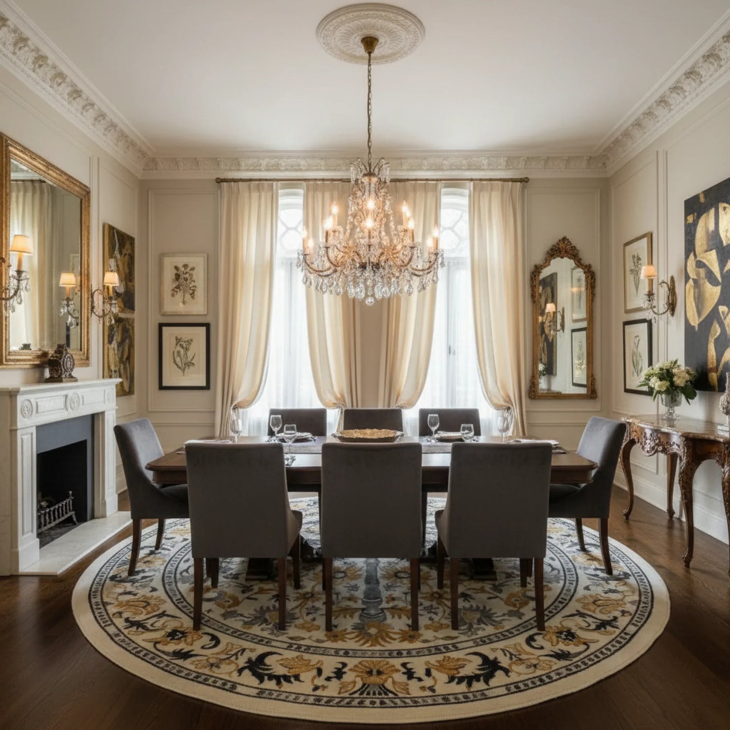 Oasis Reverie Hand Tufted Wool Rug