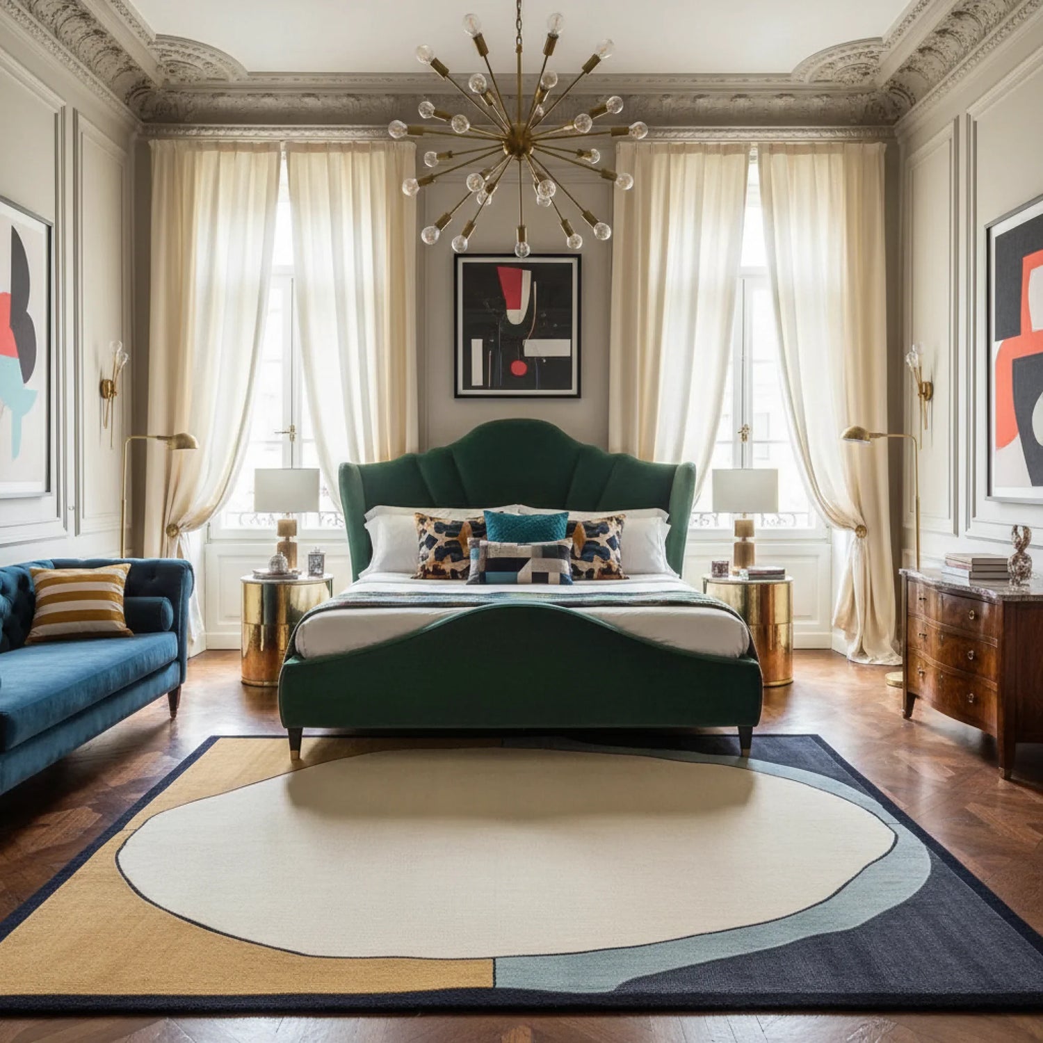 Organic Depth Layers Hand Tufted Rug