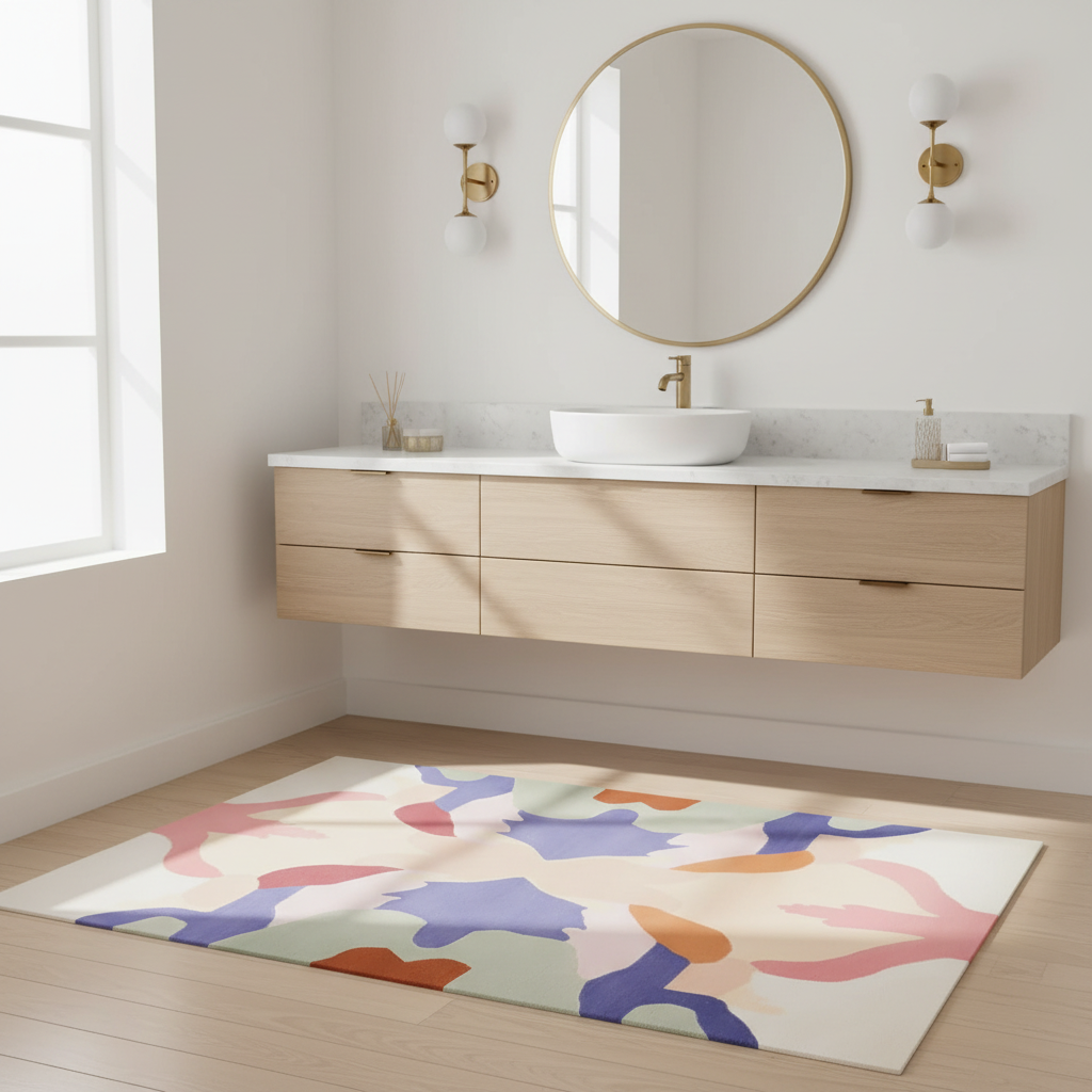 Pattern of Thought Hand Tufted Rug