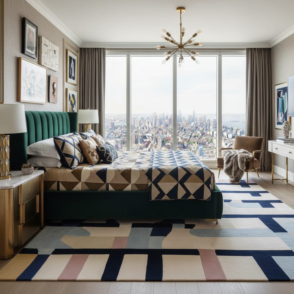Pattern Panic Mode Hand Tufted Rug