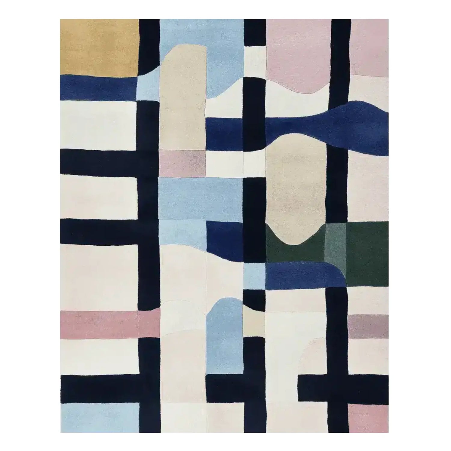 Pattern Panic Mode Hand Tufted Rug