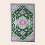 Persian Eye on Fire Hand Tufted Wool Rug