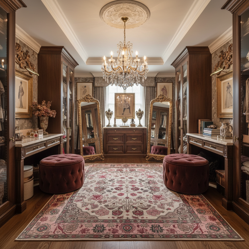 Persian Reflection Hand Tufted Wool Rug