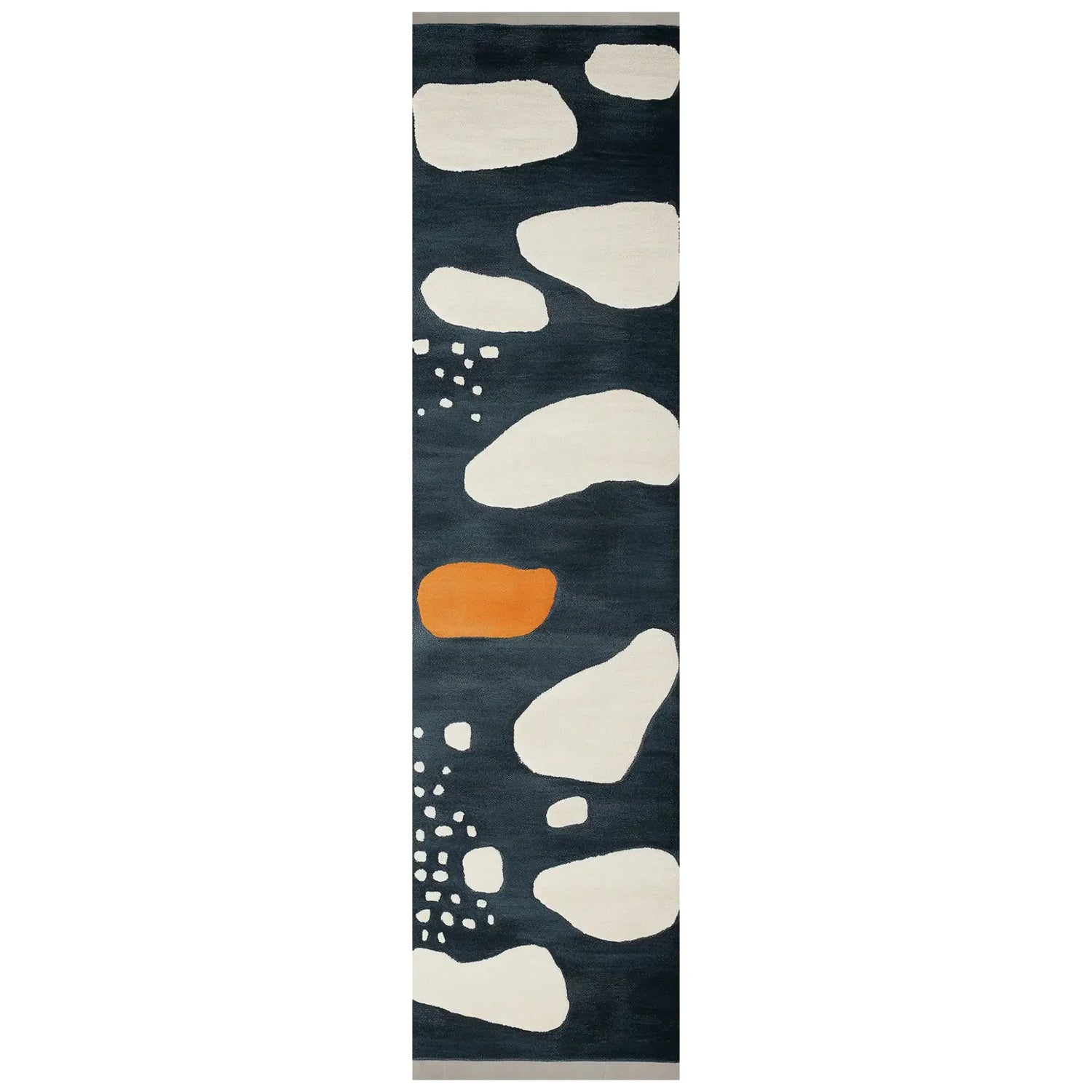 Petal Grid Hand Tufted Wool Rug