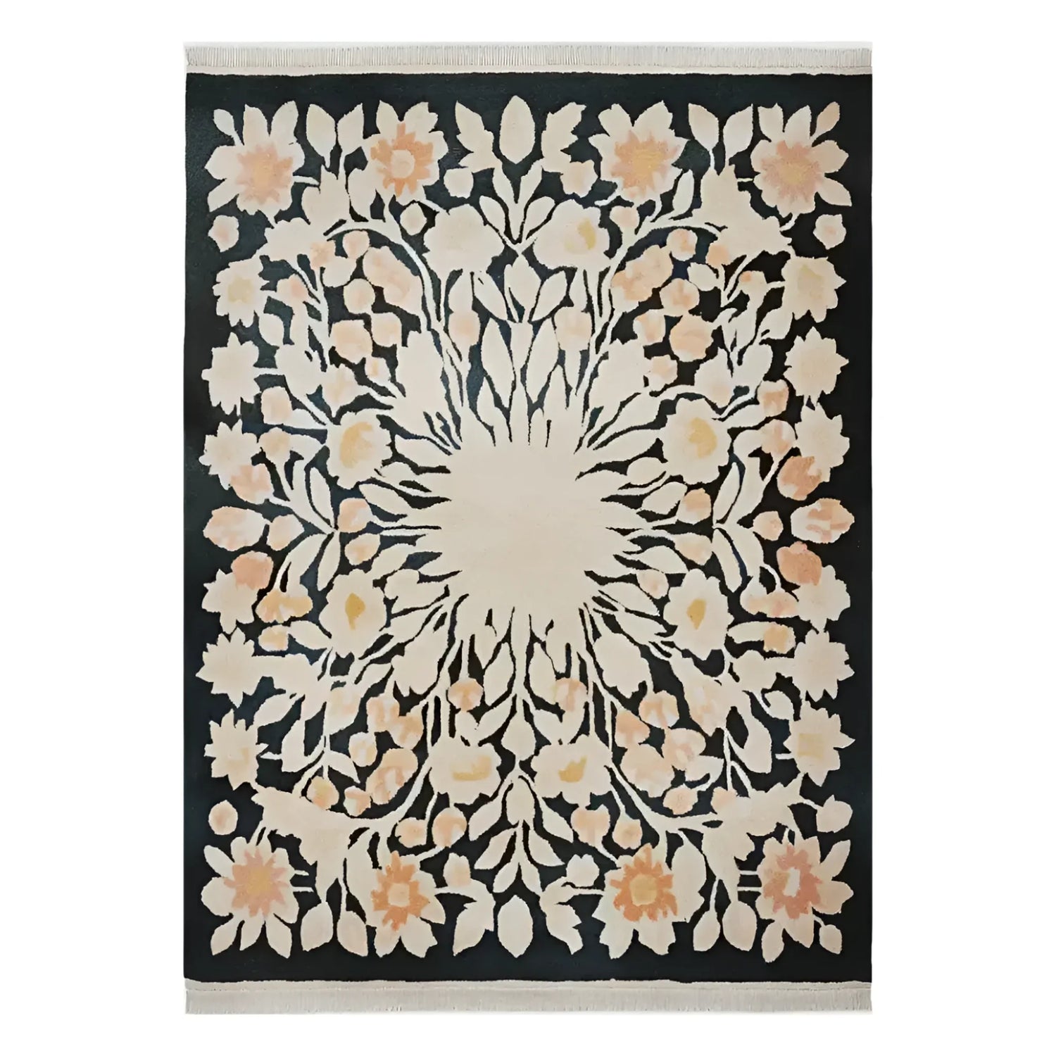 Petal Harmony Hand Tufted Wool Rug