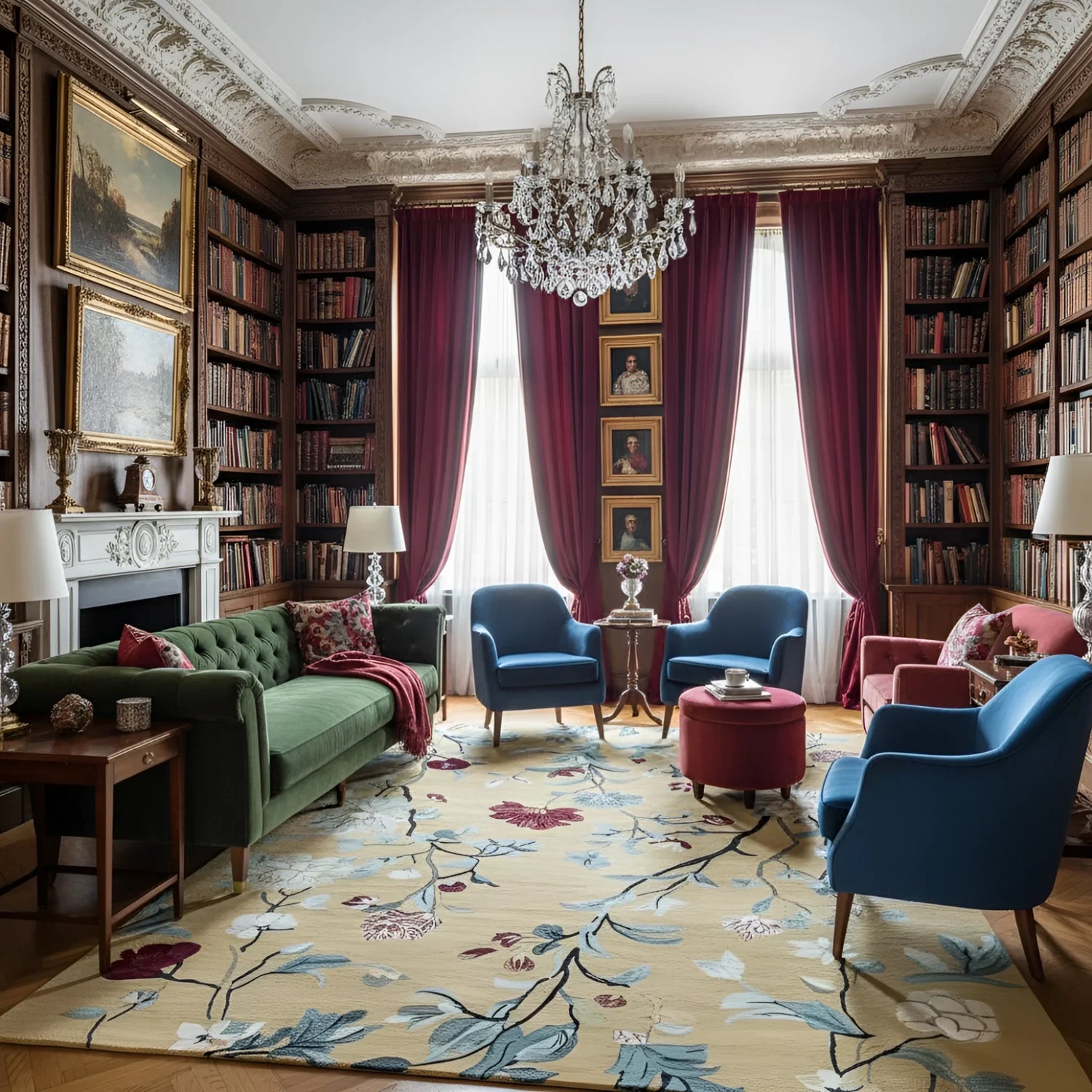 Poetic Garden Grace Hand Tufted Rug