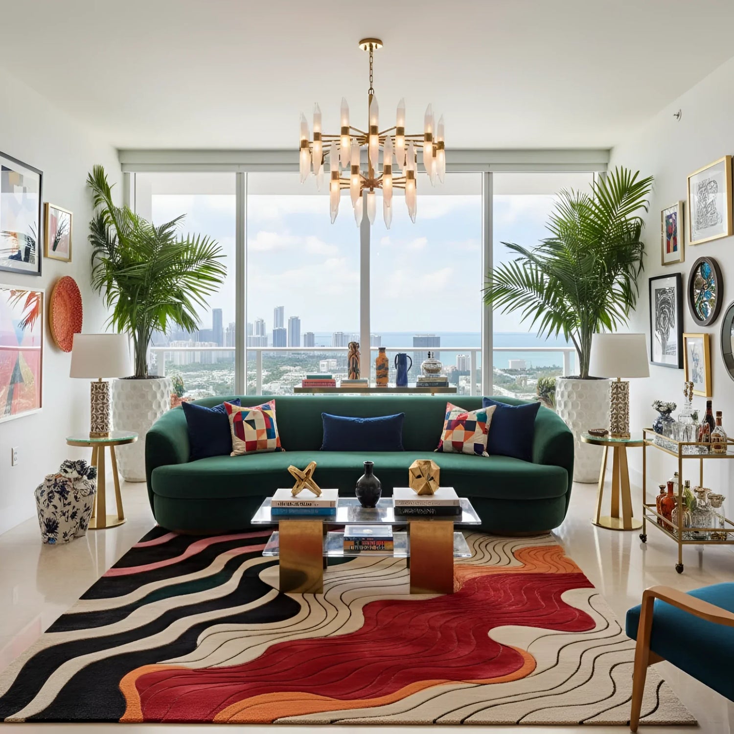 Radiant Harmony Hand Tufted Rug