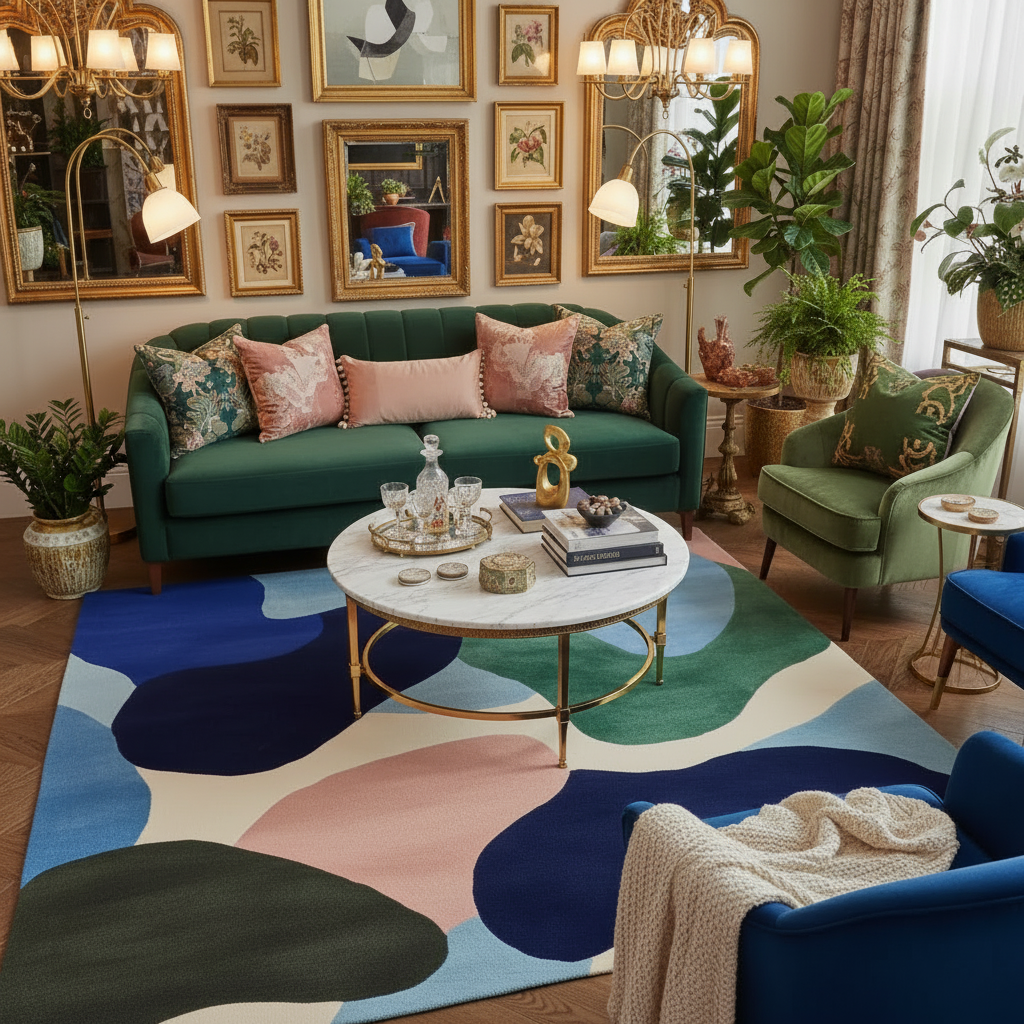 Riverstone Drift Dream Hand Tufted Rug