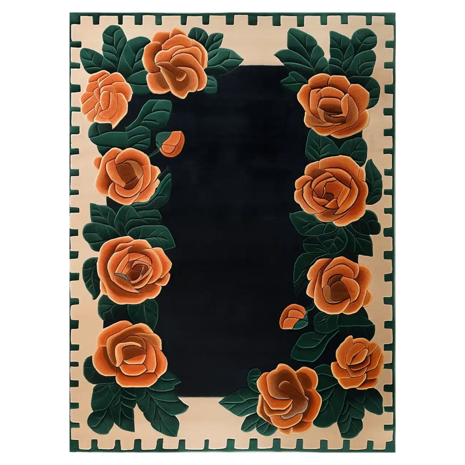 Rosewood Reverie Hand Tufted Wool Rug