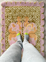 Scalloped Serpentine Duo Harmony Hand Tufted Rug 6 - 1001 Knots