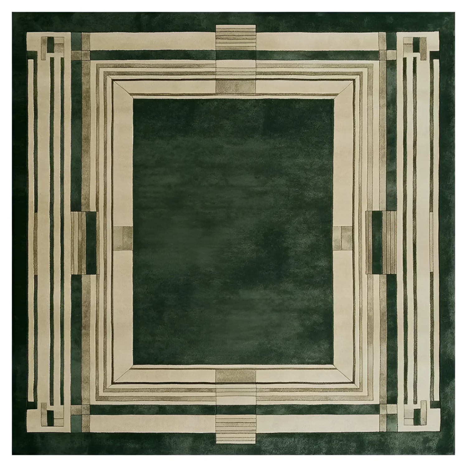 Serene Gateway Hand Tufted Wool Rug