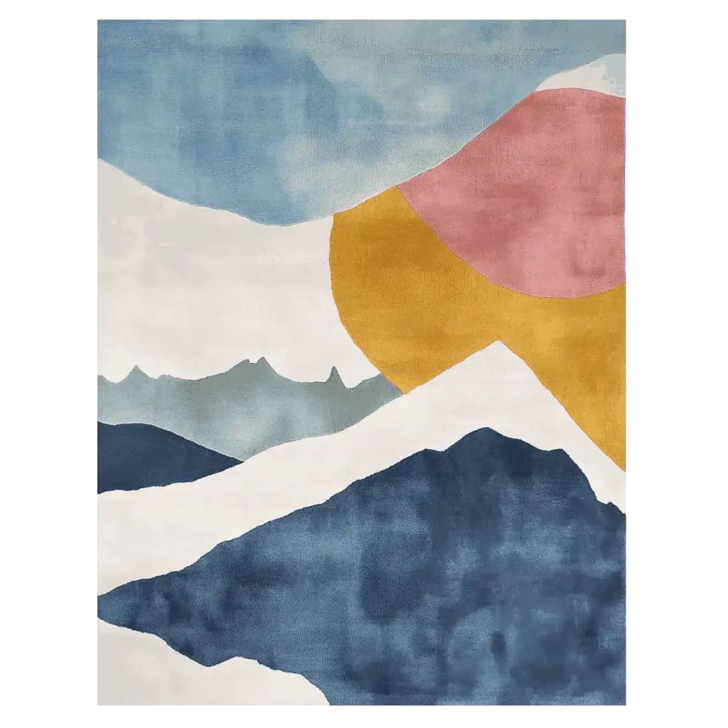Serene Horizon Hand Tufted Rug