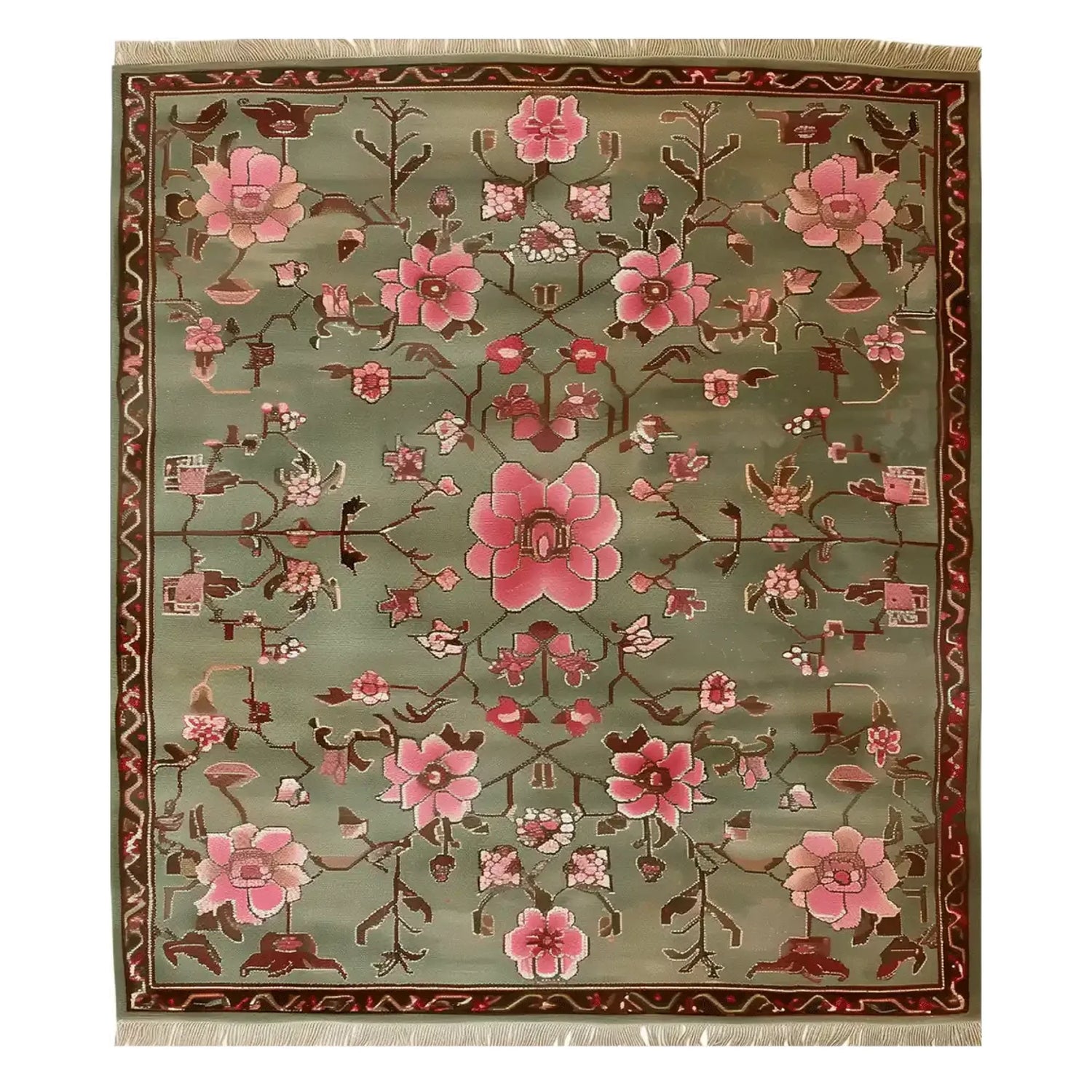 Serenity Valley Knotted Wool Rug