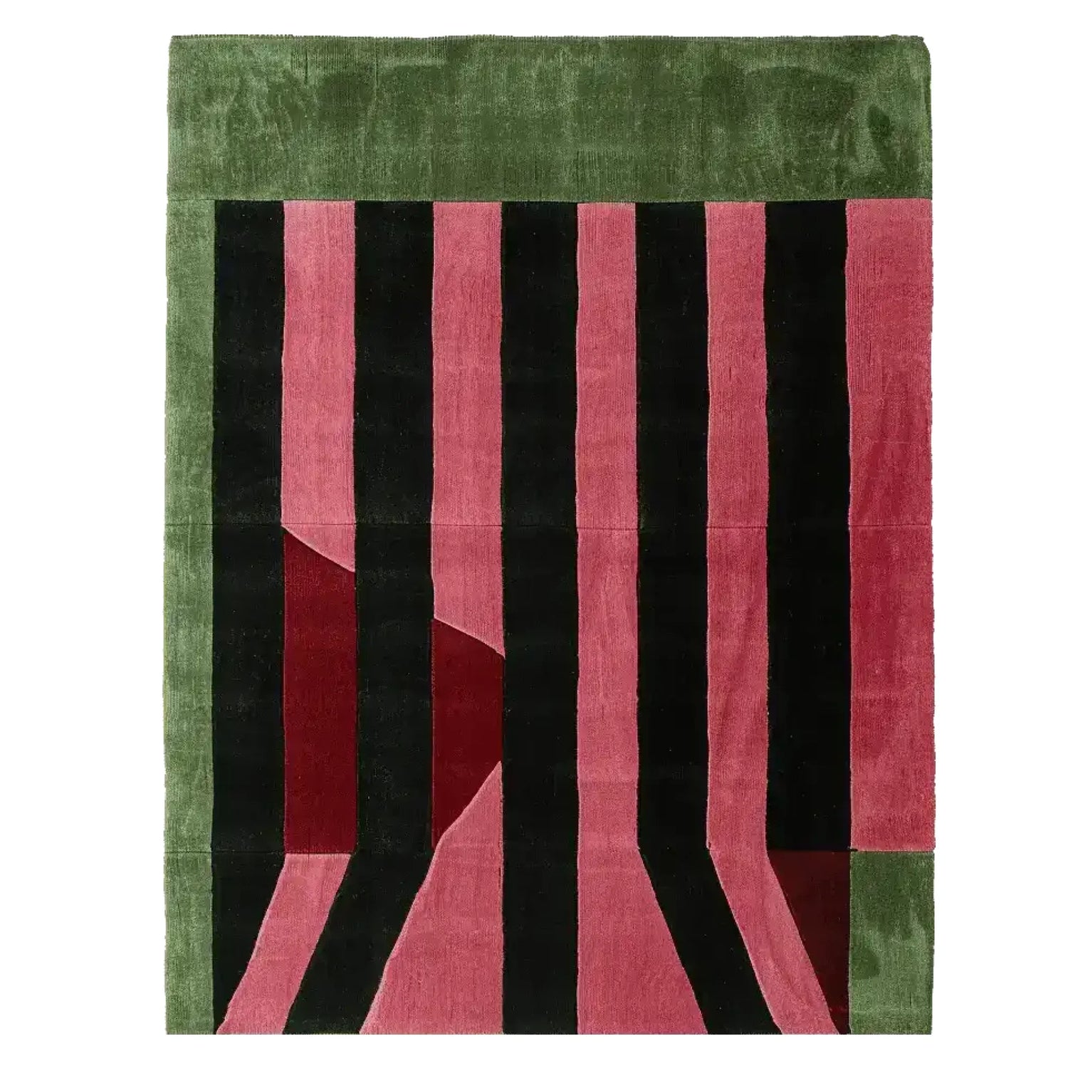 Shadow Line Fold Hand Tufted Rug