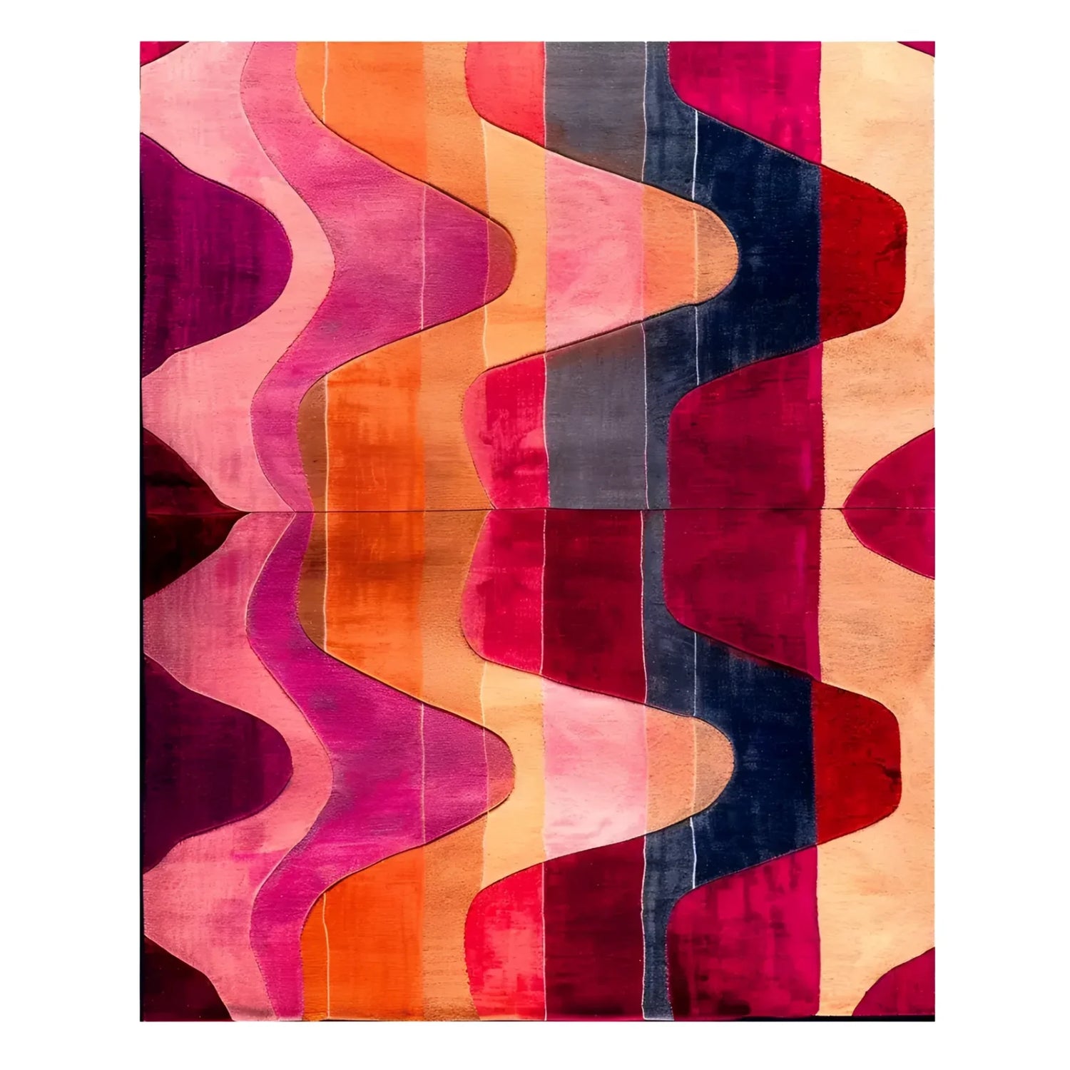 Solar Flow Hand Tufted Rug
