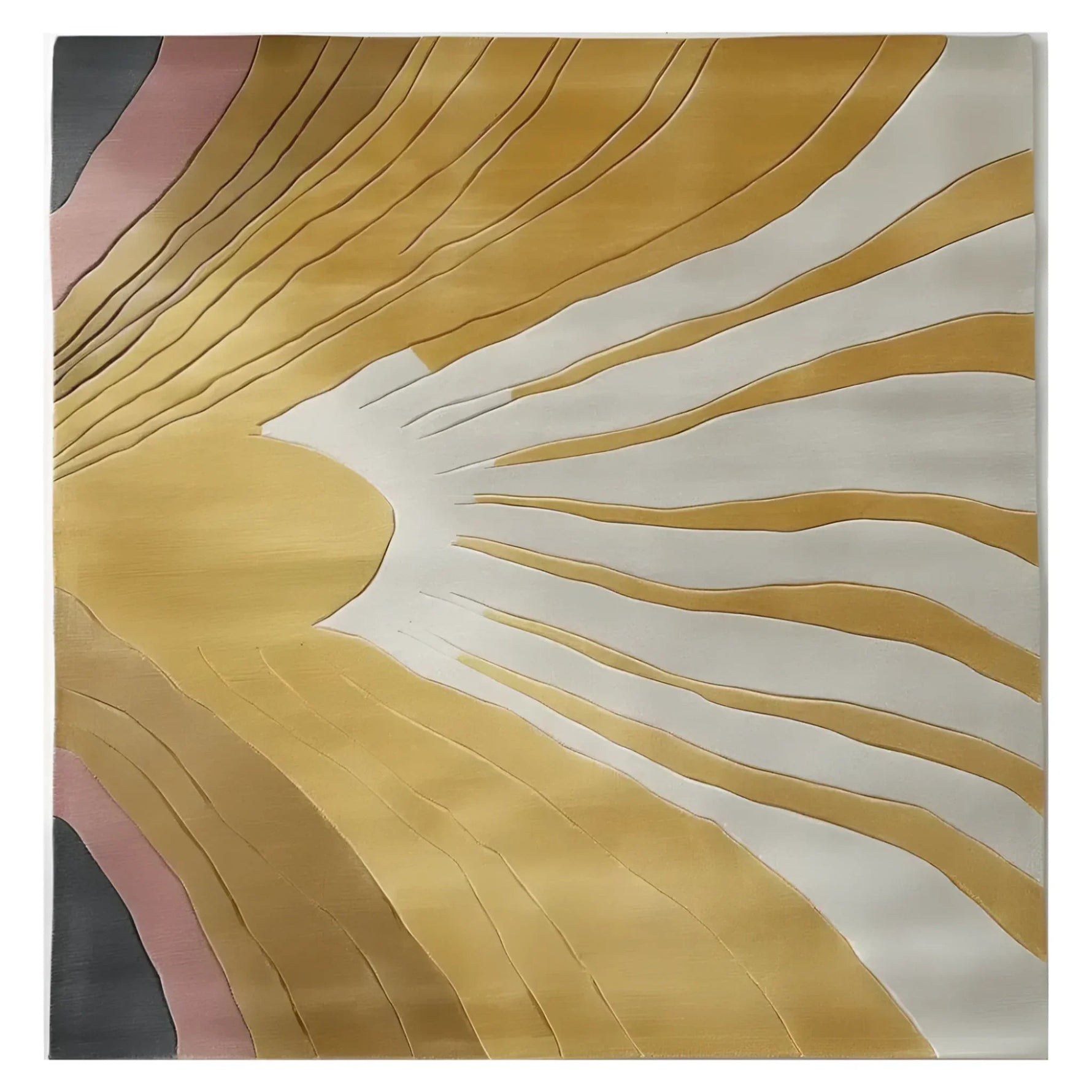 Solar Radiance Hand Tufted Wool Rug 1 - 1001 Knots