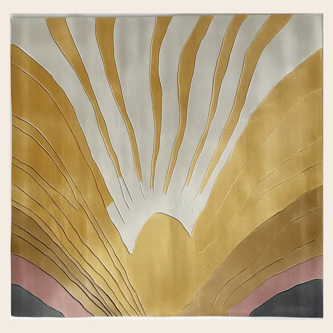 Solar Radiance Hand Tufted Wool Rug