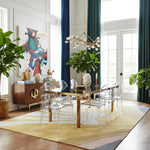 Solar Radiance Hand Tufted Wool Rug 2 - 1001 Knots