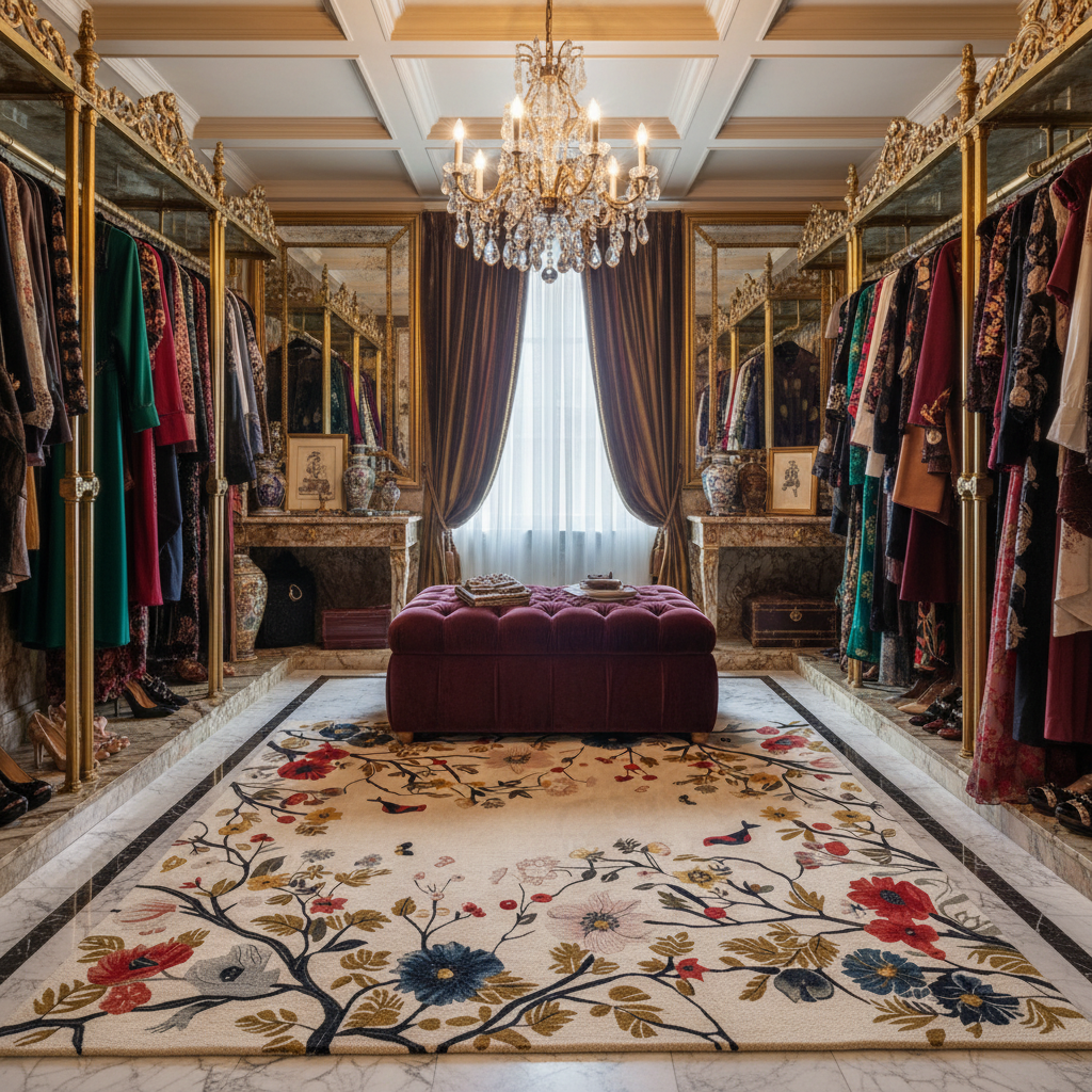 Song of the Vine Hand Tufted Rug