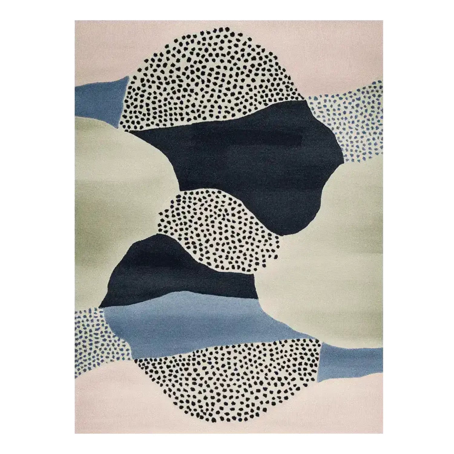 Speckled Terrain Drift Hand Tufted Rug