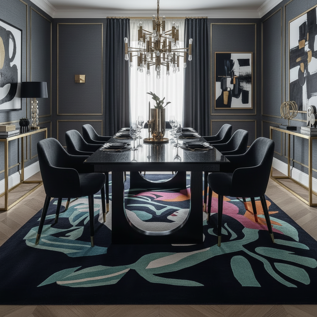 Spirit Frame Hand Tufted Rug