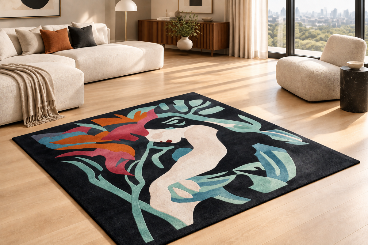 Spirit Frame Hand Tufted Rug