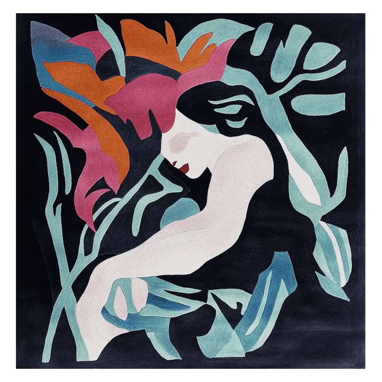 Spirit Frame Hand Tufted Rug