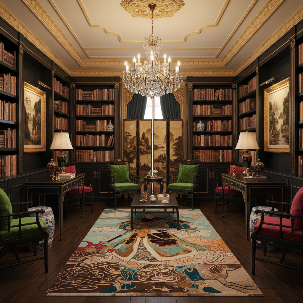 Spirit of Command Hand Tufted Rug