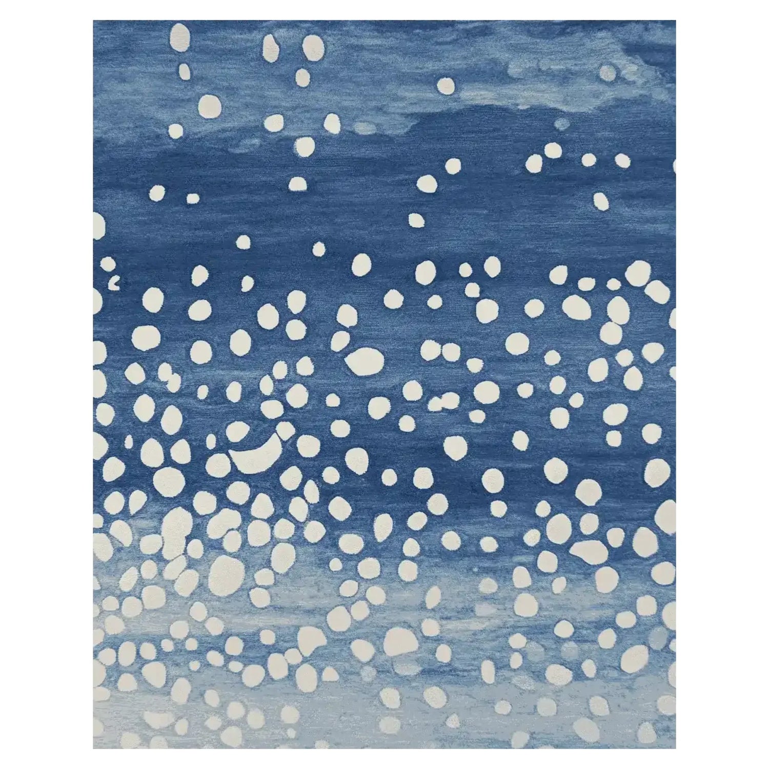 Starfall in Indigo Hand Tufted Rug