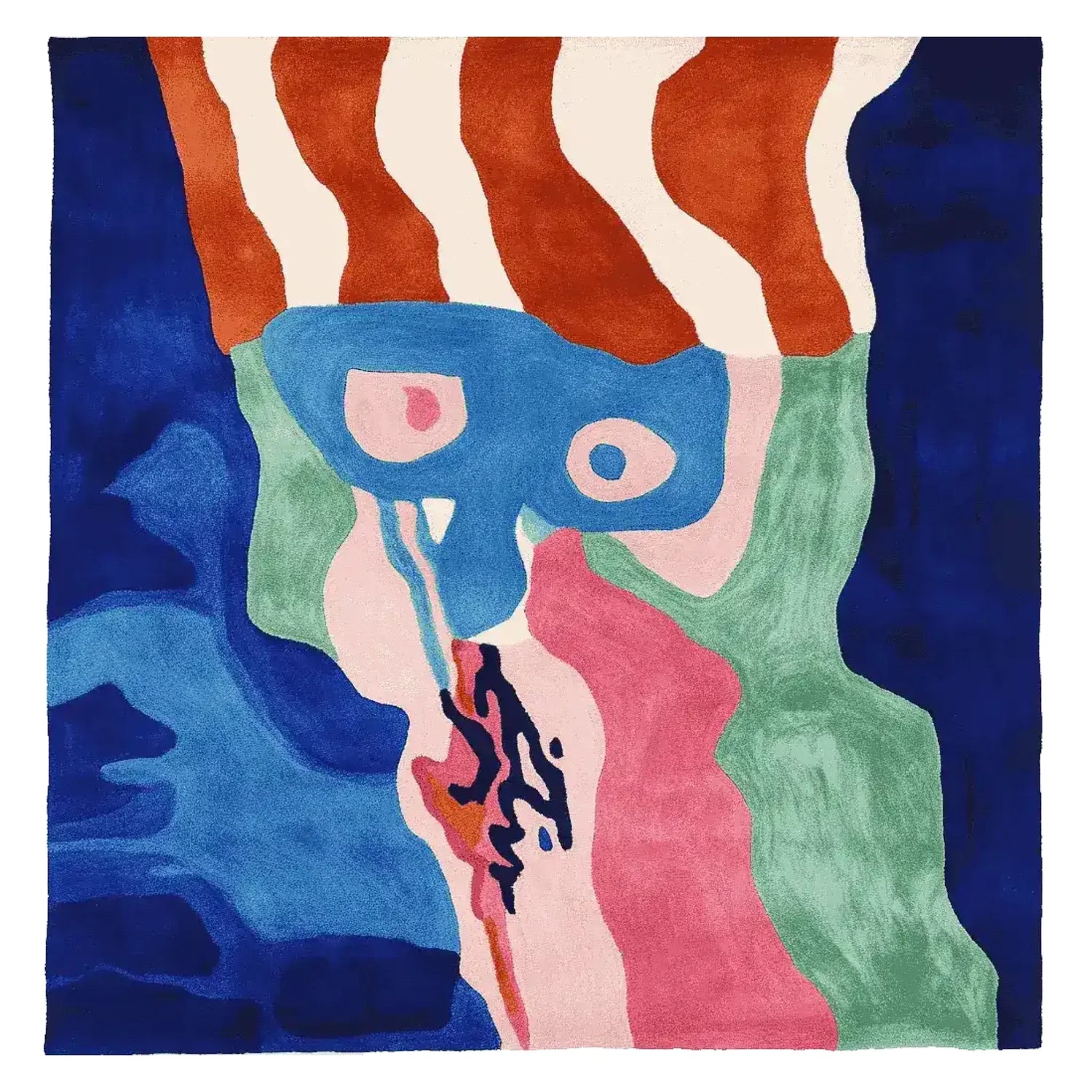 Staring Void Tapestry Hand Tufted Rug